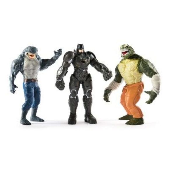 King Shark - DC Comics Batman Giant Series 12" Action Figure Set - 3pk - Picture 2 of 4
